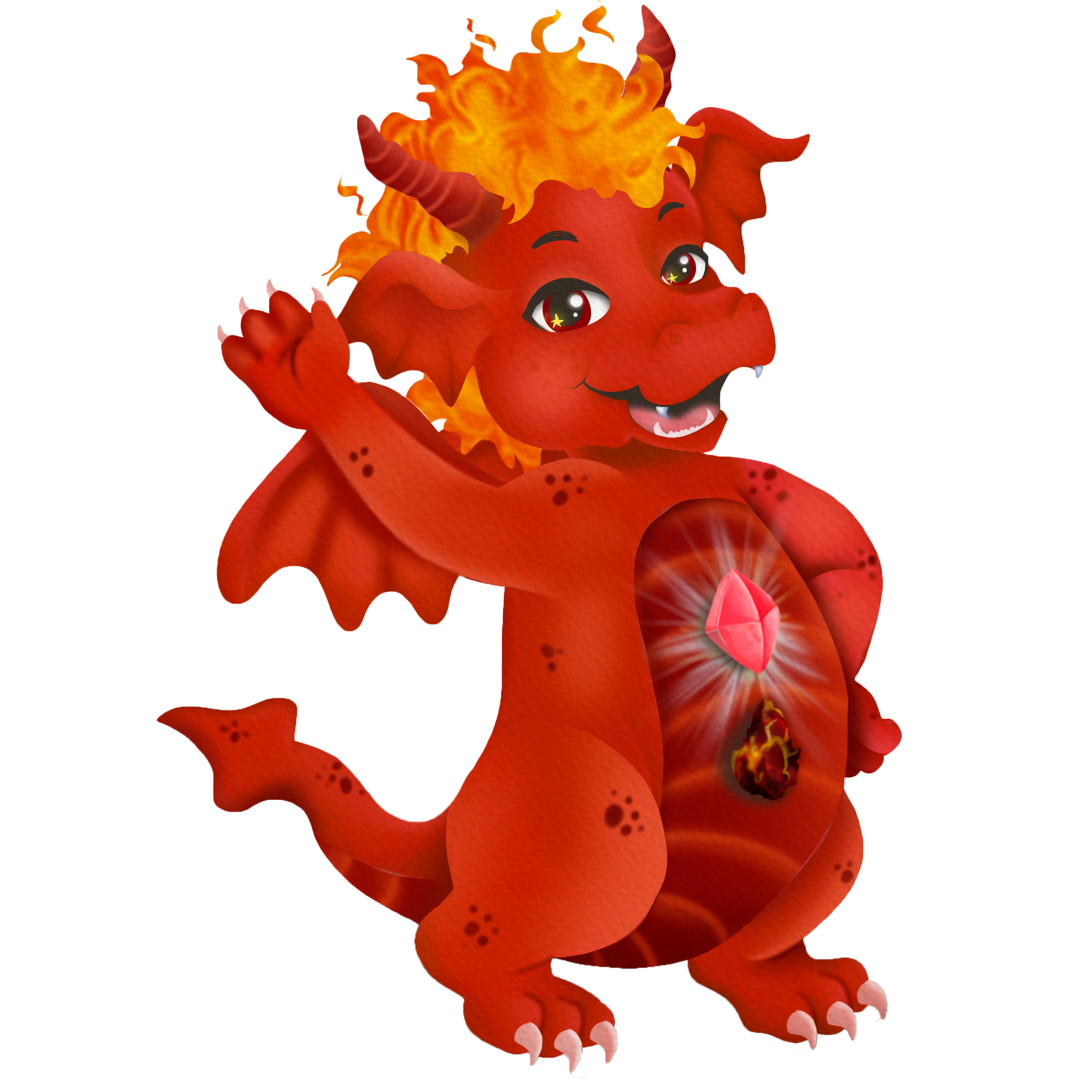 The Red Dragon of Courage (The World of Celestria) - Image 3